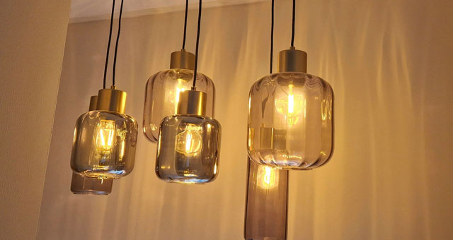 Interior lighting installed in Essex by AJ Beale Electrical.